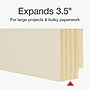 Pendaflex Reinforced File Pocket, 3 1/2" Expansion, Letter Size, Manila, 10/Box (12822)~#|#~B7B3EE70-001D-4EB6-918A5FD854446119_sc7