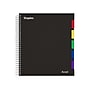 Staples Premium 5-Subject Subject Notebook, 8.5" x 11", College Ruled, 150 Sheets, Black (ST24430D)~#|#~B7B6B36A-4E1F-4D72-841BC97AC8E80550_sc7