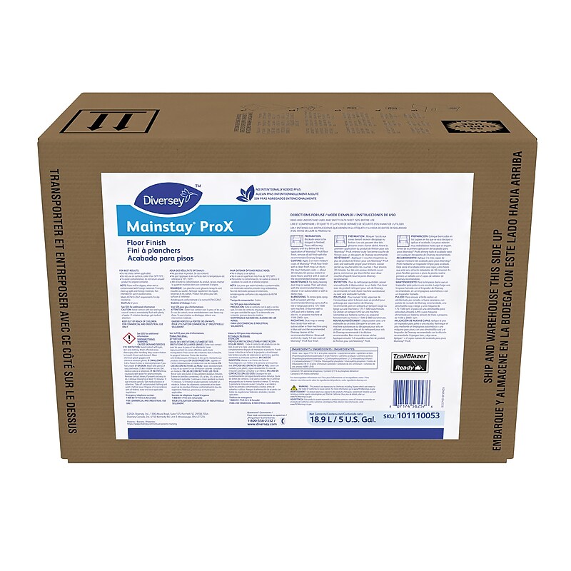 Mainstay ProX Floor Finish, Ammonia Scent, 640 Oz. (5104917) image 1