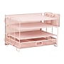 Mind Reader Metal Desk Organizer, Pink (MESH4C-PNK)~#|#~B7BEA114-3277-4FA6-9F07347A7D6AE32C_sc7