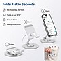 Uncaged Ergonomics 360° Swivel Adjustable Cell Phone Desktop Stand, Silver (SPS-Silver)~#|#~B7BF26E9-EB4C-471D-8D4BE5BC8D42EE78_sc7