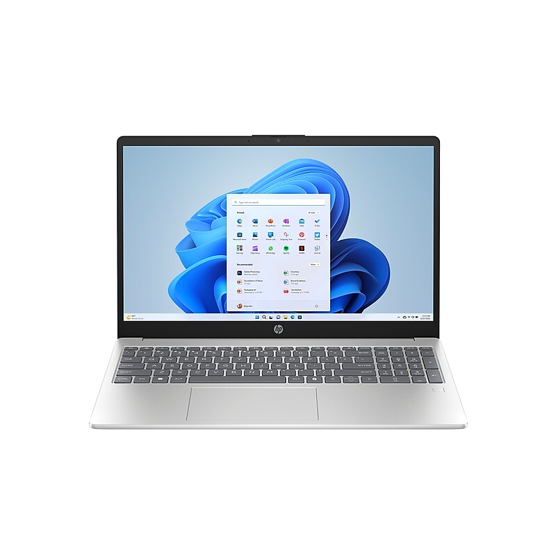 HP 15.6" LED Laptop, Intel Core i3-N305, 8GB RAM, 256GB SSD,+ 7 hours battery, Windows 11 (B42YPUA#ABA) image 1