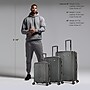 DUKAP Stratos 3-Piece Hardside Spinner Luggage Set, TSA Checkpoint Friendly, Black (DKSTRSML-BLK)~#|#~B7C15401-A593-4FF6-8E3DC778F7058FAD_sc7