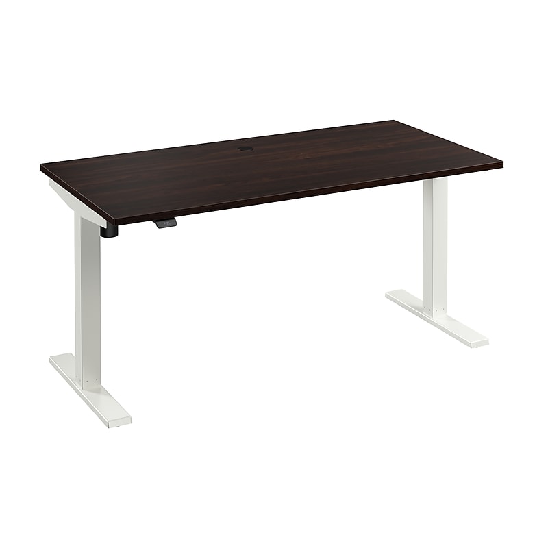 Bush Business Furniture Move 40 Series 60"W Electric Adjustable Standing Desk, Black Walnut (M4S6030BWWK) image 1