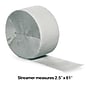 Creative Converting Touch of Color Streamer, Shimmering Silver, 12/Pack (078106)~#|#~B7C526AA-1053-4EB0-A9B2136C50AFE8BE_sc7