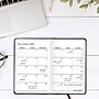 2025 AT-A-GLANCE Fine Diary 2.75" x 4.25" Weekly & Monthly Planner, Faux Leather Cover, Black/Brown (74-01-05-26)~#|#~B7C6A179-4936-401A-80E1B87D963E6BDB_sc7