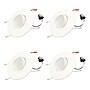 Bulbrite 14W Adjustable 5/6" Integrated LED Gimbal Downlight with E26 Quick Connect, 2700K Warm White, 1100 Lumens, 4/Pack~#|#~B7C75B77-ABBE-47C9-96E78F1F1C2D17FA_sc7