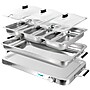MegaChef 3-in-1 Buffet Server and Warming Tray, Triple 2.63 Quart Trays~#|#~B7CA0F13-44BA-4A10-B1299CF8ACF05F7C_sc7