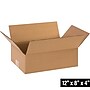 12" x 8" x 4" Shipping Boxes, 32 ECT, Kraft, 25/Bundle (BS120804)~#|#~B7CDA1F5-136A-4A4C-A81DAE9CAFDB3BDE_sc7