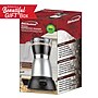 Brentwood 6-Cups Moka Pot Espresso Machine, Silver (TS-119S)~#|#~B7CE6D0B-0F31-4F14-B631E77C0DE2F0BB_sc7