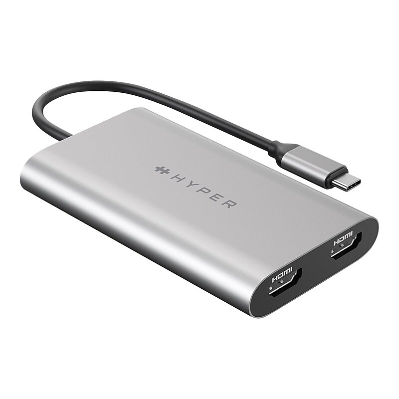 HyperDrive USB C Audio/Video Monitor Cable, Space Gray (HDM1) image 1