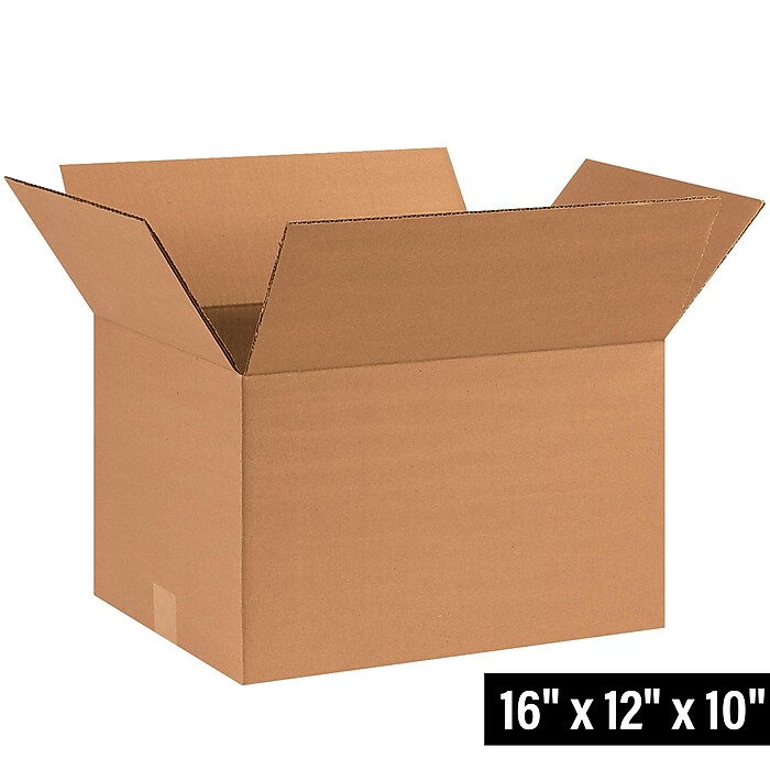 25 Cajas De Envío Resistentes 12x10x4 Pulgadas - ¡Perfectas Para Mudanzas, Almacenaje Y Envíos!
