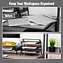 Mind Reader 3-Tier Stackable Paper Desk Tray Organizer, Metal Mesh, Black (3TPAPER-BLK)~#|#~B7D08FA9-82E5-4369-BF3F902922508743_sc7