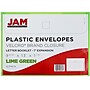 JAM Paper Premium Plastic Document File, Letter, Lime Green, 3/Pack (218V1LIX3)~#|#~B7D48677-739F-45FD-B7D1C66BA213E525_sc7