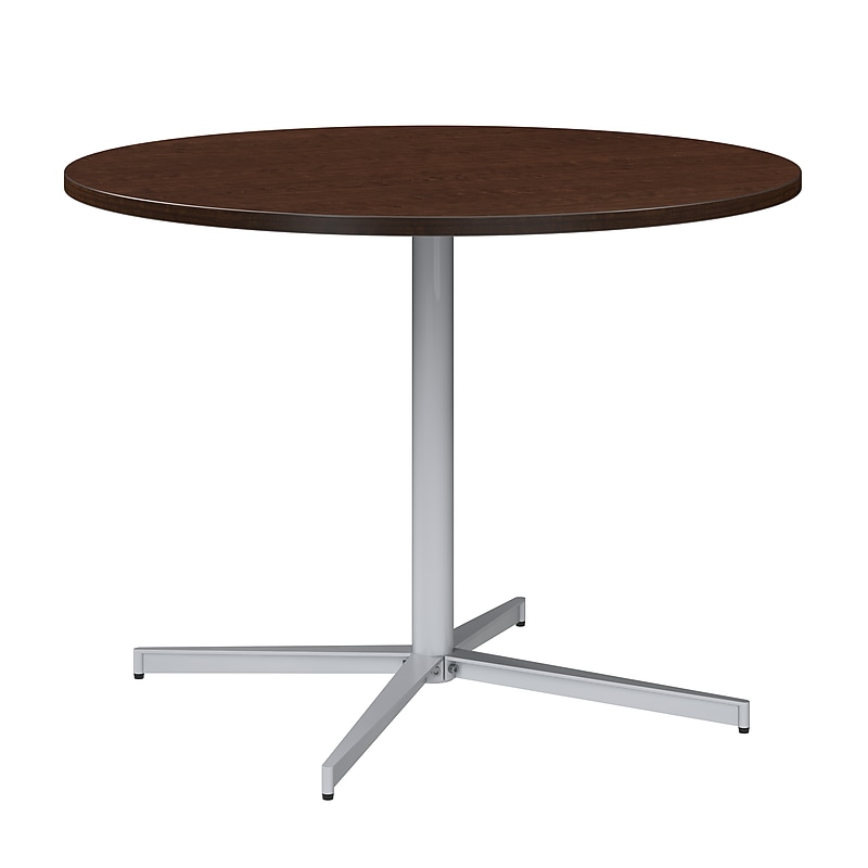 Bush Business Furniture 42" Round Conference Table, Mocha Cherry (99XTB42RMR) image 1