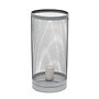 Creekwood Home Industrial Mesh Cylinder 12.75" LED Table Lamp, Gray (CWT-1005-GY)~#|#~B7DB6966-83DA-4E34-BBB56C417D771BE9_sc7