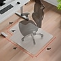 Staples Hard Floor Chair Mat with Lip, 36" x 48", Clear Polycarbonate (ST63679)~#|#~B7DB698F-3CCC-4700-AAA768C31E904A20_sc7