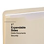 Staples File Jacket, 1" Expansion, Letter Size, Manila, 50/Carton (TR541092)~#|#~B7ECAE9E-6428-4646-93B302DAF20A7F62_sc7