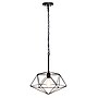 Lalia Home 1 Light 16" Metal Wire Paragon Hanging Ceiling LED Pendant Fixture, Black (LHP-3003-BK)~#|#~B7EF61C1-68EE-443C-8C7D96BEF3301E72_sc7