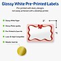 Avery Rectangle Multipurpose Labels, 2" x 3", White, 80/Pack (19479370565)~#|#~B7F596F0-B7EC-4651-91AD07532BFA3CE7_sc7