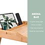 Rossie Home Media 19.7" x 11.8" x 2.6" Bed Tray, Natural Bamboo (78007)~#|#~B7F7E83A-5BC9-4018-8AFAB4FA5F40790A_sc7