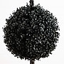Nearly Natural UV Resistant Artificial Halloween Black Triple Ball Boxwood Topiary, 5' (T5175)~#|#~B7FCC5C2-307E-4D16-8F59E65493436A87_sc7