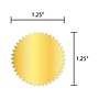 Geographics Starburst Recognition Certificate Seal, 1.25"Dia., Gold, 240/Pack (48852)~#|#~B802BA01-EF42-41DE-89057A023F1026F4_sc7