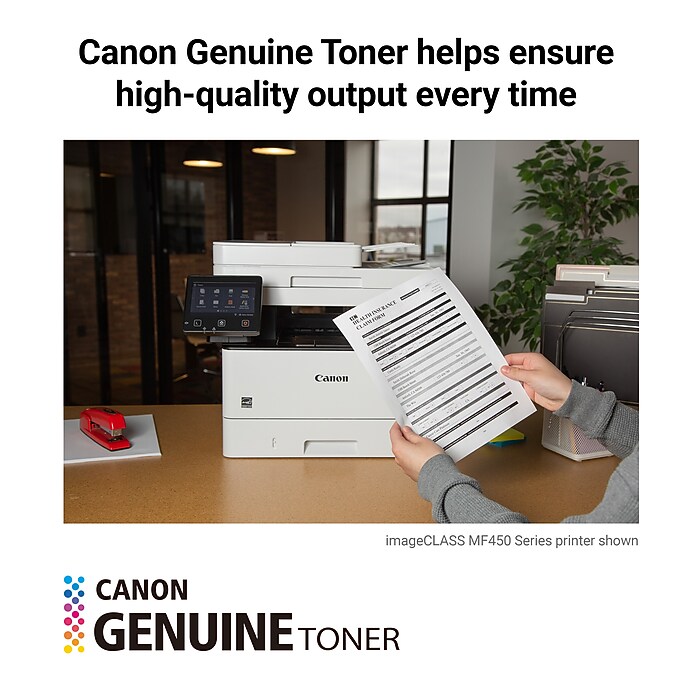 Canon 057 Black Standard Yield Toner Cartridge, Prints Up to 3,100