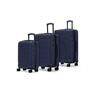 Swiss Mobility DXB Collection 3 Piece Hardside Spinner Luggage Set