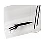 Russell+Hazel Monitor Stand with Drawer, Clear/Gold (98149)~#|#~B80EA593-4866-4E44-AC997397DA53210F_sc7
