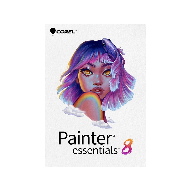 Corel Painter Essentials 8 Graphic Design for Windows, 1 User [Download] image 1