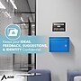 AdirOffice Steel Multipurpose Interoffice Mailbox Drop Box, Medium, Blue (631-02-BLU-PKG)~#|#~B81026E9-6047-4C0A-97A0FEE3B7CBE15B_sc7