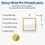 Avery Laser/Inkjet Square Multipurpose Labels, 2" x 2", White, 120/Pack (S00-DJA)~#|#~B811174D-08EE-42A4-897740E48461993A_sc7