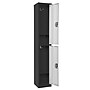 AdirOffice 72'' 2 Tier Black and White Storage Locker, 4/Pack (ADI629-202-B-W-PKG-4)~#|#~B81146A1-0233-40E8-A3DCA4B76C398673_sc7