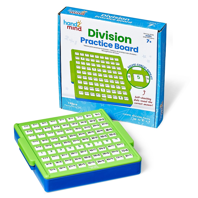 hand2mind Division Practice Board (97785) image 1