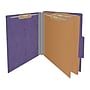 Medical Arts Press Pressboard Classification Folder, 2-Dividers, 2" Expansion, Letter Size, Purple, 10/Box (DV-T42-26-3PRP-PKT)~#|#~B818AAC5-8552-4239-B7FE4F78D4241871_sc7