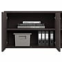 Bush Business Furniture Studio A 21" Low Storage Cabinet with 4 Shelves and Doors, Storm Gray (SDS160SG-Z)~#|#~B81956FB-4A9E-4979-9F4B133E93669A00_sc7