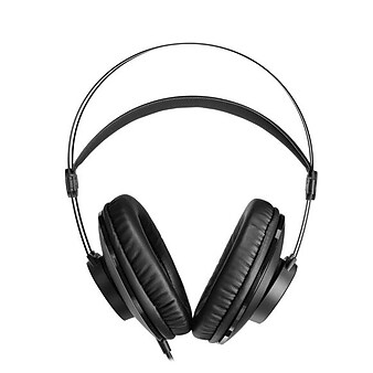 AKG K72 Stereo Headset, Over-the-Head, Matte Black (3169H00020)