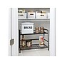 Advantus FlipShelf 2-Shelf Steel Rack, 18" x 26.75" x 12", Black (38780)~#|#~B81D3141-CC50-47BE-9FEF259539247897_sc7