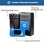 Commercial Zone Avante Polyethylene Recycling Bin, 30 Gallon, Black (7873S104A)~#|#~B81E6D05-2D08-4A2F-B2F57D9942BBC2F7_sc7
