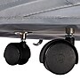 Household Essentials Collapsible Rolling Hamper, Grey (HE1091)~#|#~B81E8A2A-6598-4BF0-8045CD5AC8698D77_sc7