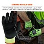 Ergodyne ProFlex 7041 Hi-Vis Nitrile-Coated Cut-Resistant Gloves, ANSI A4, Wet Grip, Lime, XXL, 144 Pairs (17826)~#|#~B81F744C-C5DA-49B5-A0DF8BEC99FEFF51_sc7