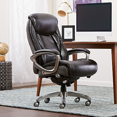 Serta Garret Bonded Leather Executive Office Chair - Thumbnail 3
