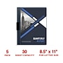 Staples Slide Locking Report Cover, Letter Size, Blue, 5/Pack (20593)~#|#~B82AD986-9608-4EF1-A3CE630A15407560_sc7