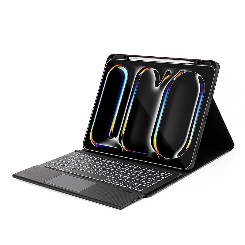 SaharaCase Navigate Series Keyboard Case for Apple iPad Pro 11" M4, Scorpion Black (TB00402) image 1