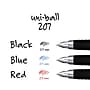 uni-ball Signo 207 Retractable Gel Pen, Fine Point, 0.5mm, Black Ink, 5/Pack (1960240)~#|#~B82D9A62-D289-409E-91159AAFC9BB07D2_sc7