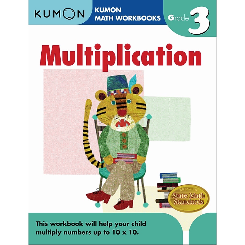Kumon Grade 3 Multiplication Activity Book image 1