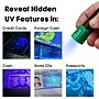 Dri Mark Dual Detector Counterfeit Pens with UV LED Cap, Black (351UVB)~#|#~B8337AAD-1540-4AD6-88F0EF643B282EA7_sc7