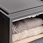 Iris Plastic Storage Bin With Sliding Door, Gray, 3/Pack (500109)~#|#~B836EE43-EEC7-40D6-8D522E3B7B12D114_sc7