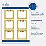 Avery Square Multipurpose Labels, 3" x 3", White, 60/Pack (19479370465)~#|#~B83788B2-FBFC-42F8-B0695540A77A15E3_sc7